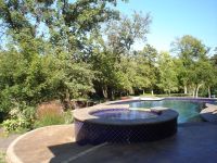Pool view from spa